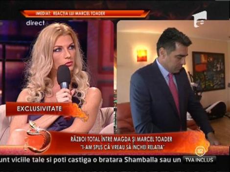 Amanta lui Marcel Toader, detalii siropoase despre aventura celor doi