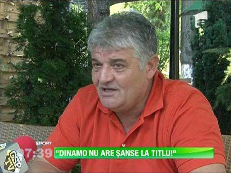 Ioan Andone: "Dinamo nu are sanse la titlu!"