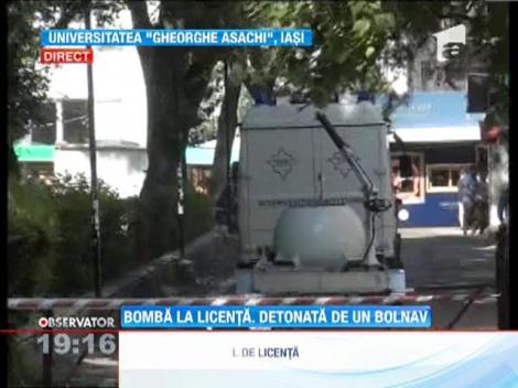 UPDATE / Atac cu bomba la Universitatii Gheorghe Asachi din Iasi
