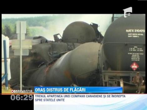 Bilantul accidentului feroviar din Canada: 5 morti si cel putin 40 de disparuti