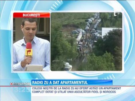 Radio ZU a facut un ascultator fericit! I-a oferit un apartament complet dotat si utilat