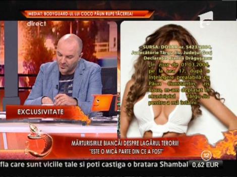 Iata ce scrie in plangerea pe care Bianca Dragusanu a depus-o impotriva lui Coco Paun!