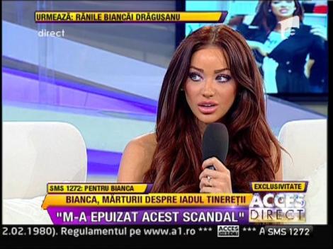 Bianca Dragusanu: "Imi este frica de Coco Paun"