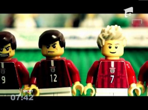 Cele mai importante momente din cariera lui David Beckham, in piese de lego