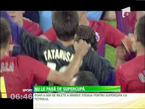 Doar 8000 de stelisti au cumparat bilete la Supercupa Romaniei