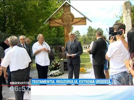 O troita ridicata in memoria regizorului Sergiu Nicolaescu a fost dezvelita la Buftea