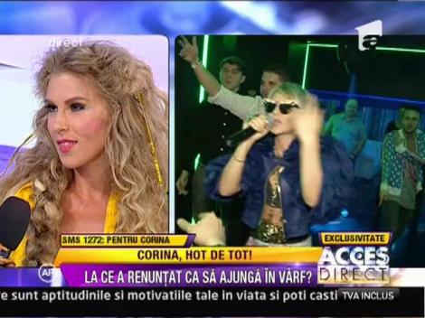 Corina: "Imi mai doresc un copil"