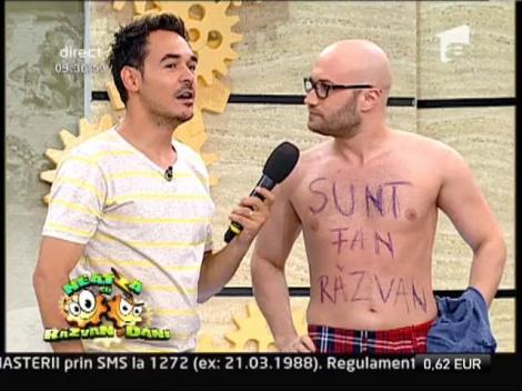 Neatza | Mihai Bendeac, la bustul gol: Avea un mesaj pentru Razvan!