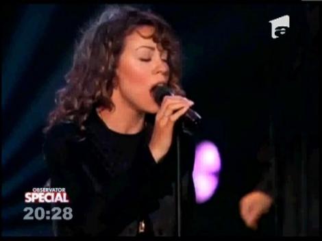 Mariah Carey si-a dislocat umarul la filmarile pentru noul sau videoclip