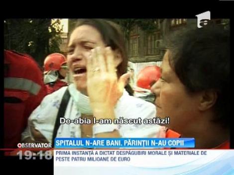 UPDATE / Maternitatea Giulesti nu are bani pentru plata despagubirilor