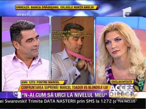 Mesajele dintre Marcel Toader si domnisoara misterioasa