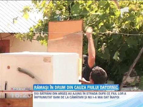 Batrani ramasi pe drum din cauza camatarilor