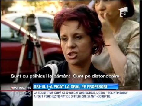 Descinderile de la "Bolintineanu" au pornit pe baza unui pont primit de SRI