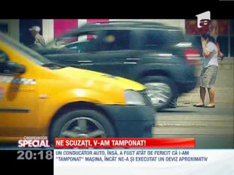 Accidentul imaginar, reactia soferilor