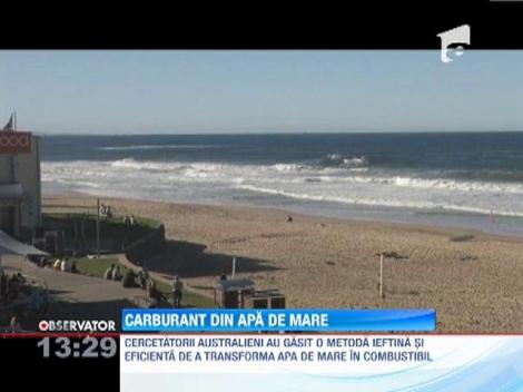 Metoda ieftina de a transforma apa de mare in combustibil