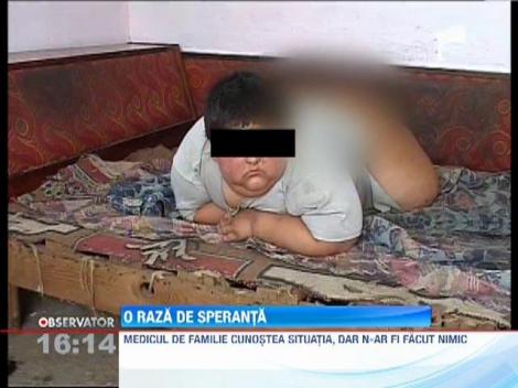 Baiatul diagnosticat cu obezitate morbida din Dolj va fi adus la Institutul Parhon din Capitala