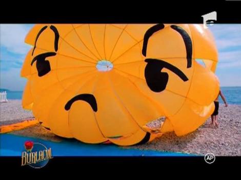 Bogdan Vladau si Daciana au facut  para-selling