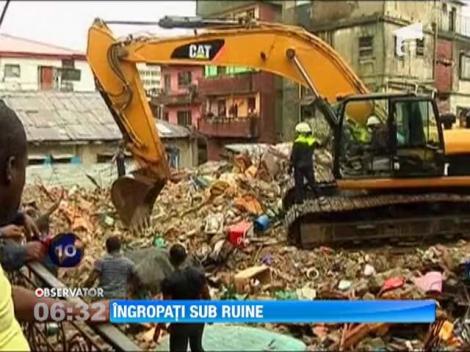 Nigeria: Sapte oameni au murit dupa ce o cladire cu doua etaje din Lagos s-a prabusit