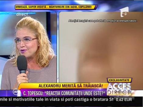 Mirela Boureanu Vaida si Cristina Topescu, alaturi de Alexandru, baiatul de sase ani diagnosticat cu obezitate morbida