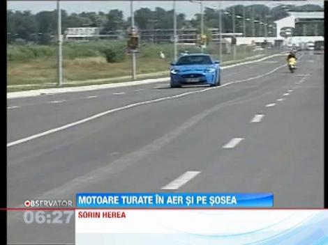 Cinci piloti s-au intrecut in aer si pe sosea, intre statiunile Venus si Saturn