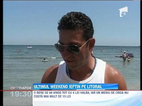 Ultimul weekend iefin pe litoral