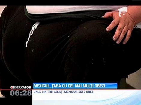Mexicul ocupa primul loc in clasamentul obezitatii