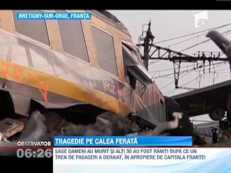 Tragedie in Franta: Un tren a deraiat, sase persoane au murit