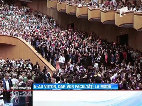 6.000 de voci au anuntat in cor finalul a patru ani de studentie la Politehnica