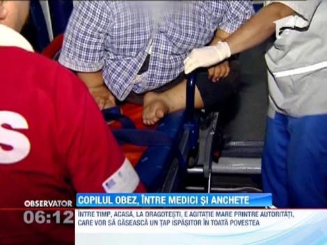 Alexandru, baiatul de 6 ani care are 120 de kilograme a facut primii pasi spre o viata normala