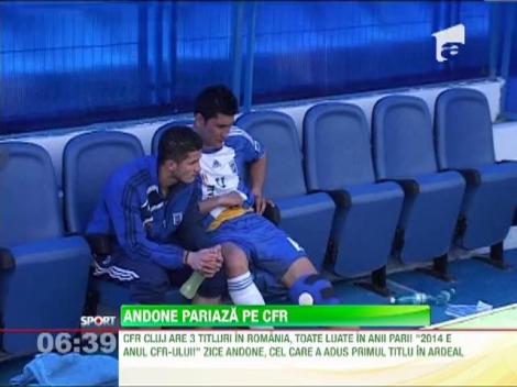 "Istoria se repeta! CFR ia titlul!" anunta oracolul Andone