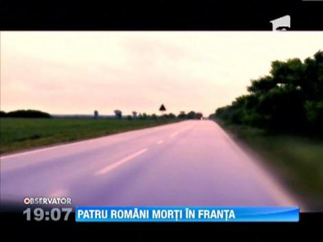 UPDATE/ Patru romani au murit intr-un accident rutier, in Franta