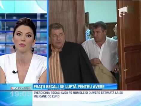 Moartea mamei i-ar putea lasa saraci pe fratii Becali! Mostenirea ar putea fi pusa sub sechestru