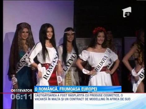 O romanca, desemnata Miss Tourism Europe