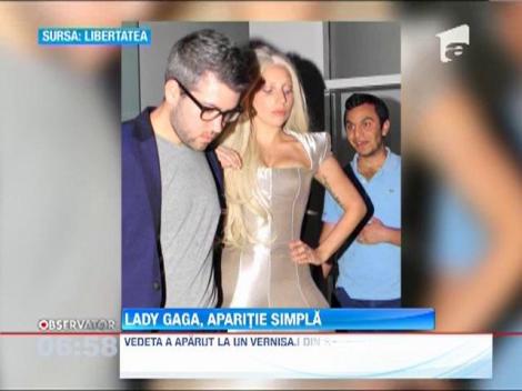 Lady Gaga, aparintie simpla