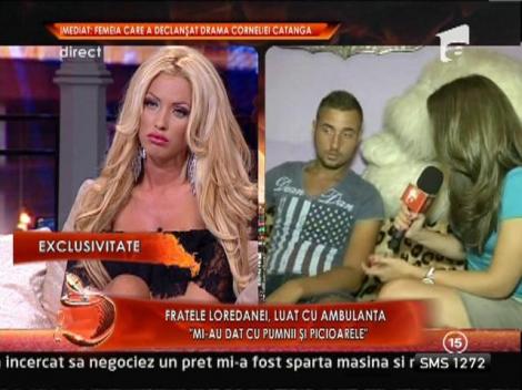 Razvan, fratele Loredanei Chivu: "M-au lovit cu pumnii si cu picioarele"