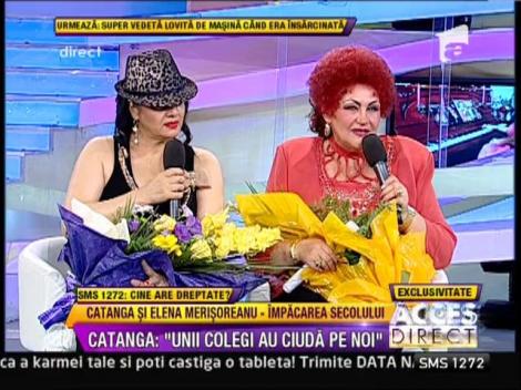 Cornelia Catanga si Elena Merisoreanu s-au impacat!
