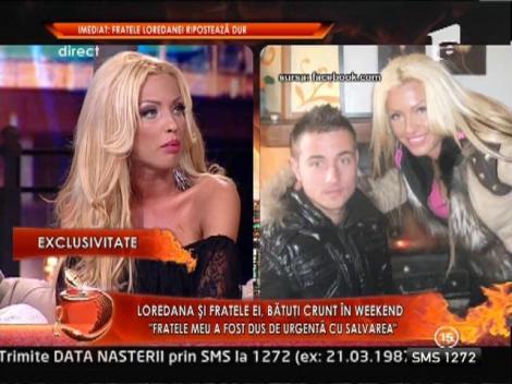 Loredana Chivu si fratele ei, batuti crunt: "Razvan a fost dus de urgenta cu salvarea"