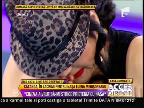 Catanga, in lacrimi pentru nasa Elena Merisoreanu