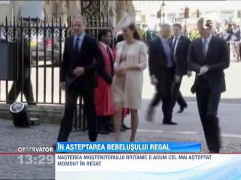Britanicii, in asteptarea bebelusului regal