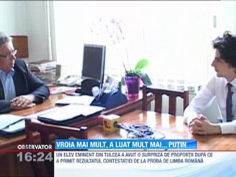 Un elev din Tulcea a contestat nota 9,65 la BAC