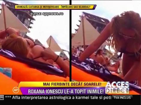 Roxana Ionescu, mai fierbinte ca nisipul din desert! Mama Natura si-a etalat formele pe plaja