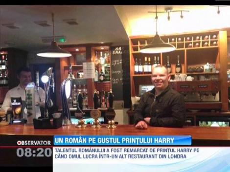 UPDATE / Un bucatar roman a fost laudat de printul Harry