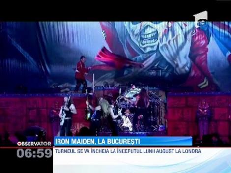 Iron Maiden, concert  la Bucuresti