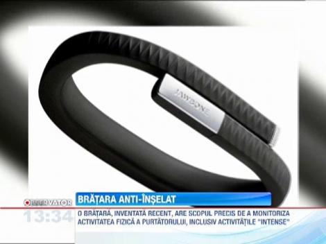 O bratara, inventata recent, are scopul de a monitoriza activitatea fizica a purtatorului