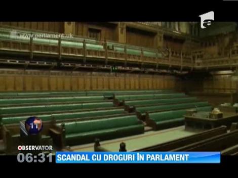 Scandal cu droguri in Parlamentul de la Londra