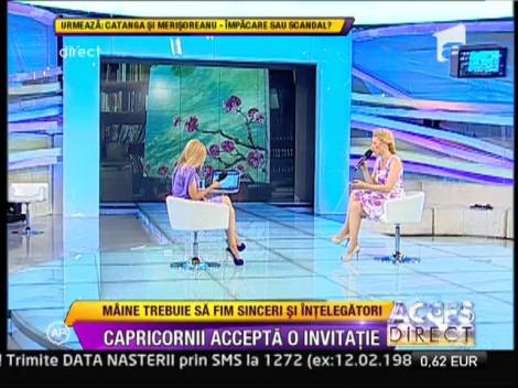 Horoscopul zilei de 15 iulie, prezentat de Camelia Patrascanu: "Vom avea un simt foarte bun pentru relationare si cooperare"