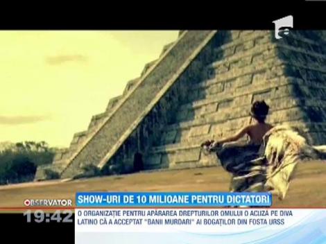 Jennifer Lopez, pe lista neagra a organizatiilor pentru drepturile omului, in urma concertului sustinut pentru presedintele Turkmenistanului