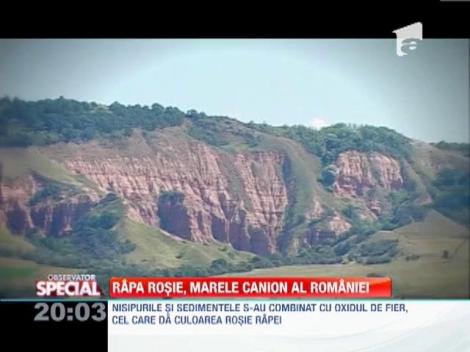 Rapa Rosie, micul Canion al Romaniei