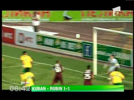 Dorinel Munteanu a luat doar un punct in primul meci oficial la Kuban