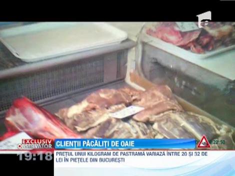 Pastrama de oaie, doar pe eticheta